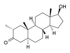 Drostanolone and androstane