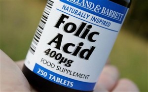 folic acid bottle